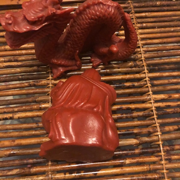 Buddha and dragon Candle set - Picture 5 of 6